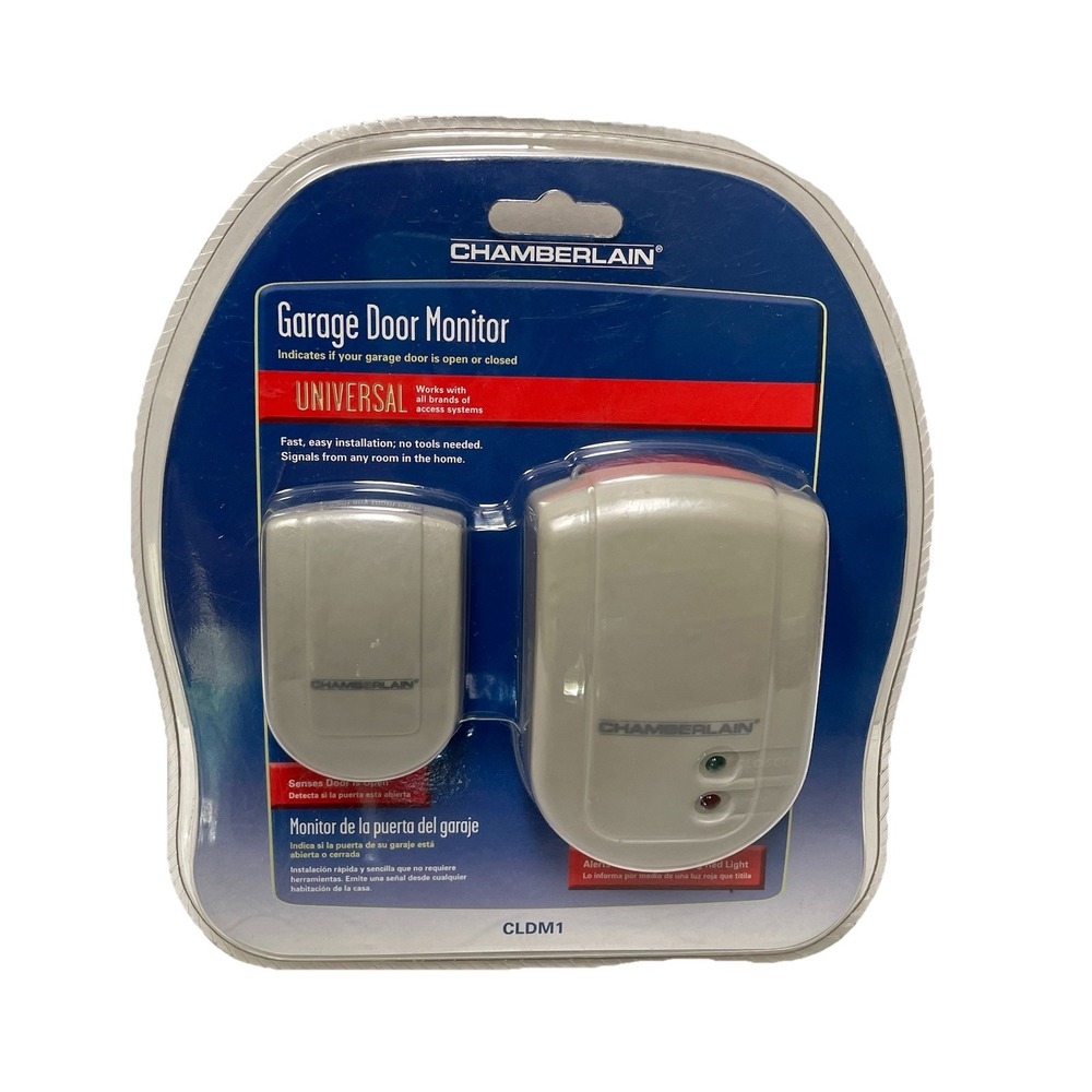 Chamberlain Garage Door Monitor Model CLDM1 Open Close Sensor Alert Sealed